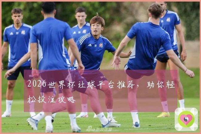 2026世界杯让球平台推荐,助你轻松投注攻略